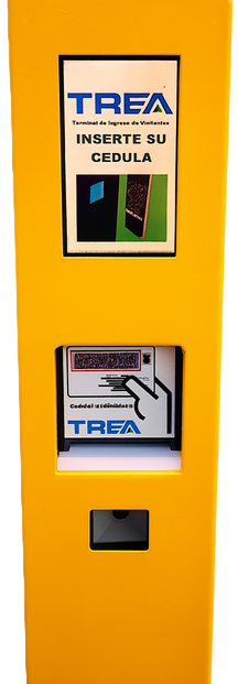 Industrial 16 accesos automaticos lector cedulas trea